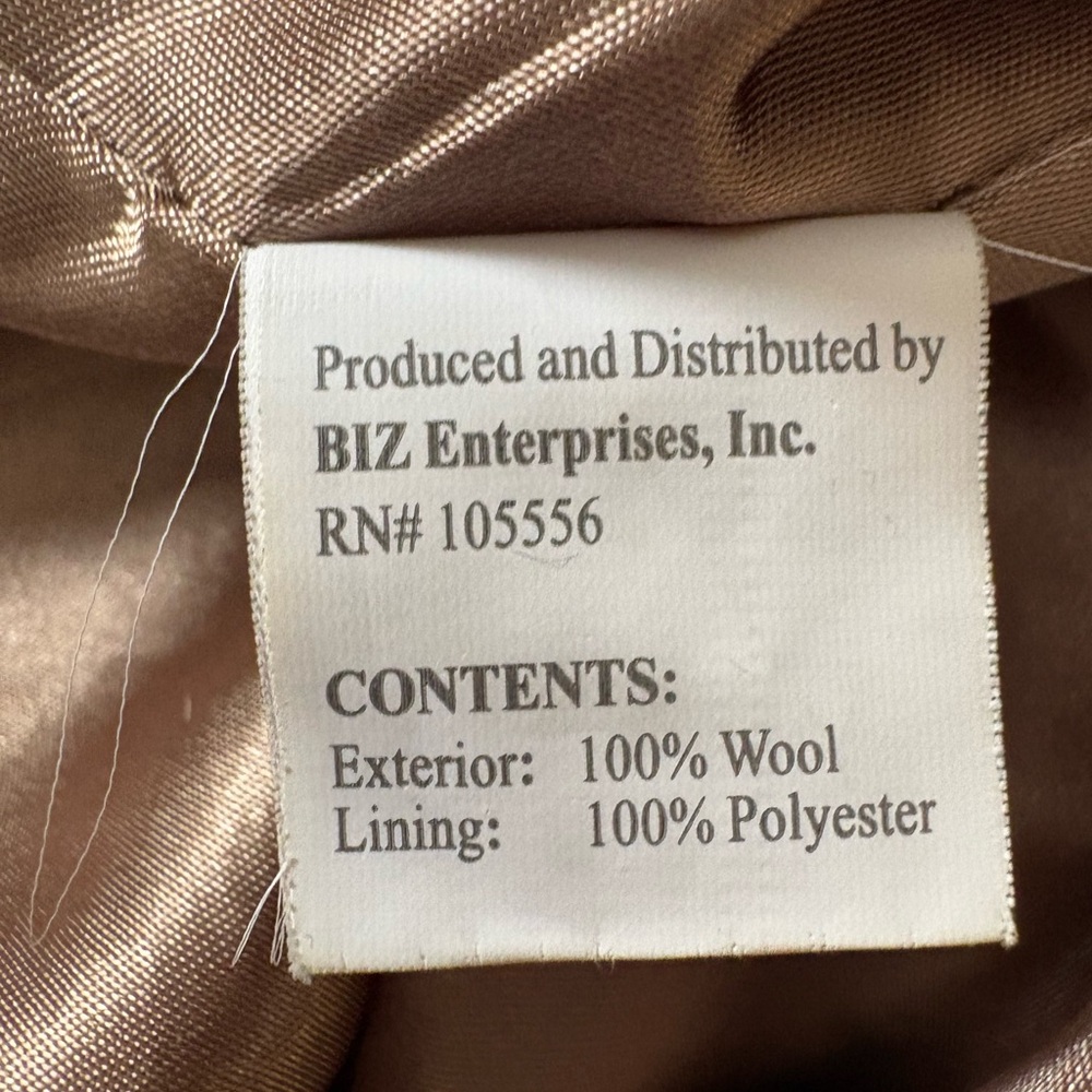 100% Wool Bohemian embroidery cottagecore coat - Picture 11 of 14